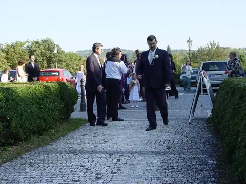 Svatba na zámečku – fotografie 25
