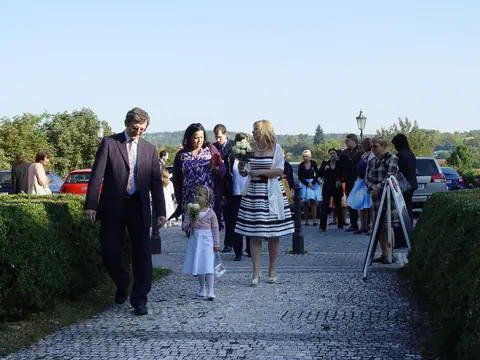 Svatba na zámečku – fotografie 27