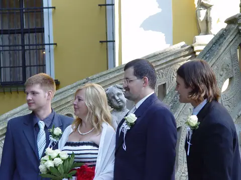 Svatba na zámečku – fotografie 55