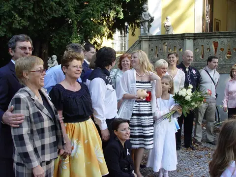Svatba na zámečku – fotografie 58